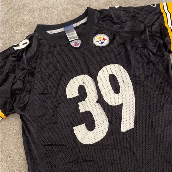 Pittsburgh Steelers Reebok Willie Parker Jersey 39 - Picture 3 of 5